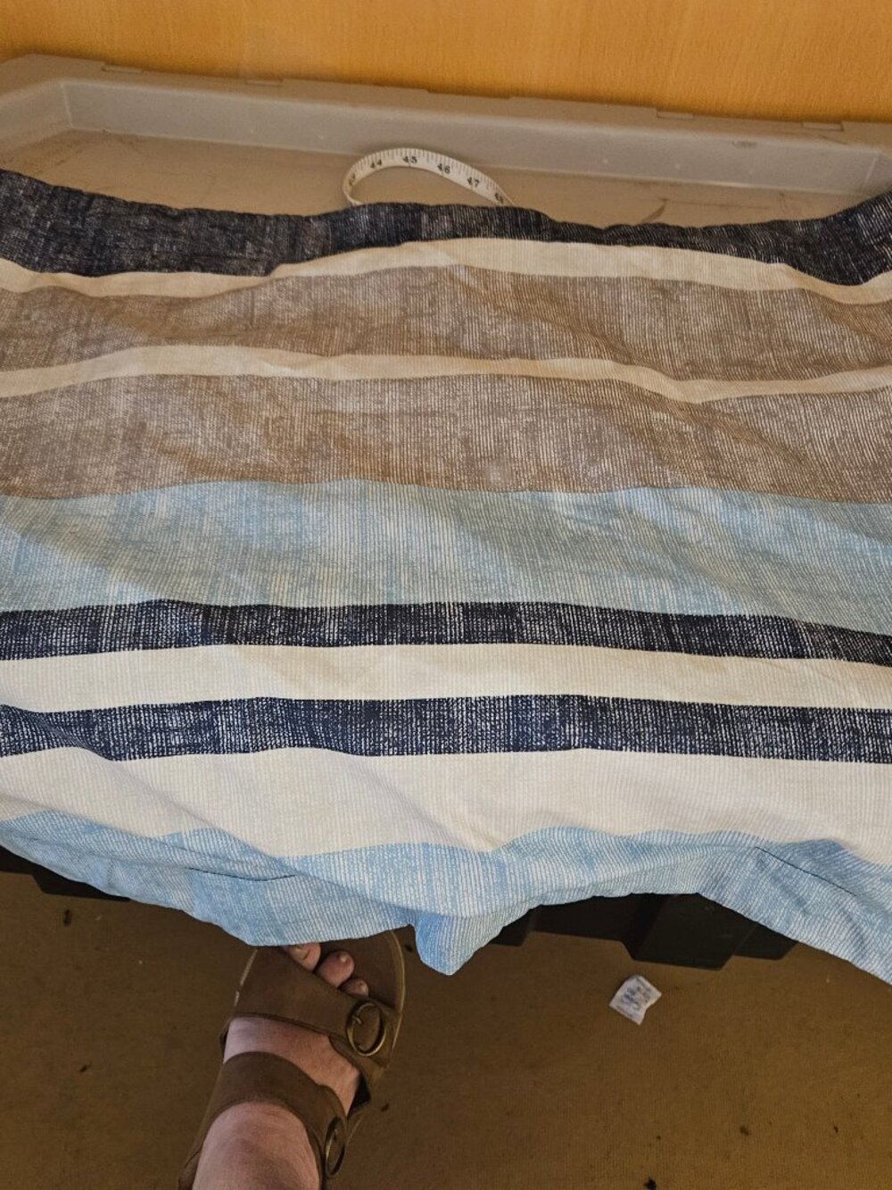 Set of 2 Striped Cotton Pillow Shams by Mainstays